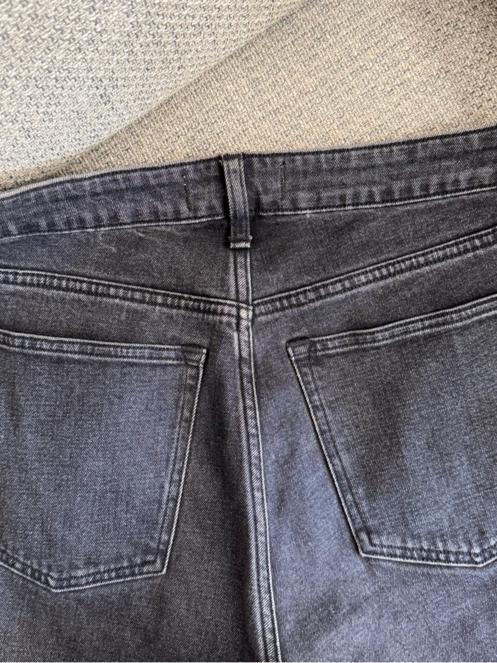 Abercrombie Jeans- “The Skinny” High Rise w/Split Hem- Curve Love-28 SHORT - Picture 8 of 10